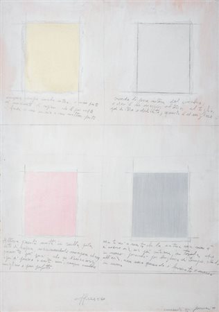 Franco Guerzoni Modena 1948 Souvenir 5, 1971 Tecnica mista e collage su...