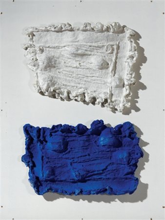 Pino Pinelli Catania 1938 Pittura B.L.B., 1994 Tecnica mista, due elementi,...