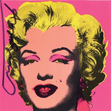 Andy Warhol Pittsburgh 1928 - New York 1987 Marilyn, 1981 Biglietto d'invito,...