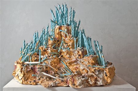 Bertozzi & Casoni 1980 Torta, 2003 Ceramica policroma, cm. 50 ca....