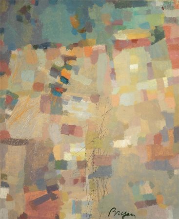 Camille Bryen Nantes 1907 - 1977 N. 636, 1971 Olio su tela, cm. 100,4x81...