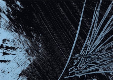 Hans Hartung Lipsia 1904 - Antibes 1989 T 1983-H12, 1983 Acrilico su tela,...