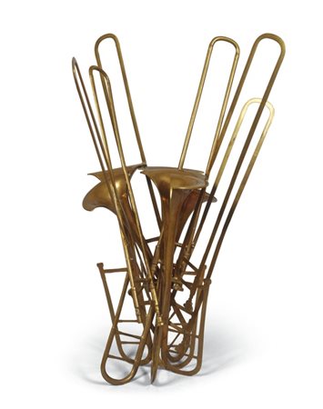 Arman (Armand Pierre Fernandez) Nizza 1928 - 2005 Tromboni, 1986 Scultura in...