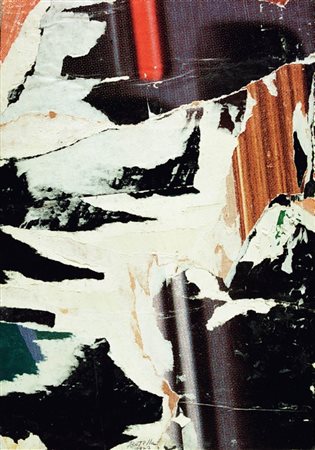 Mimmo Rotella Catanzaro 1918 - Milano 2006 Senza titolo, 1957-90 Décollage su...