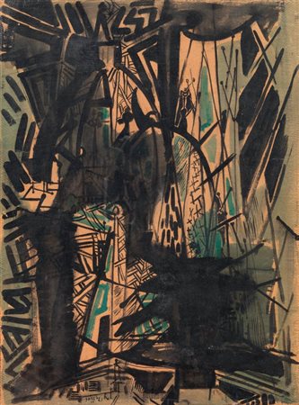 Angelo Savelli Pizzo Calabro (Cz) 1911 - Castello di Boldeniga (Bs) 1995...