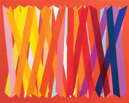 Piero Dorazio Roma 1927 - Todi (Pg) 2005 Erg IV, 2002 Olio su tela, cm....