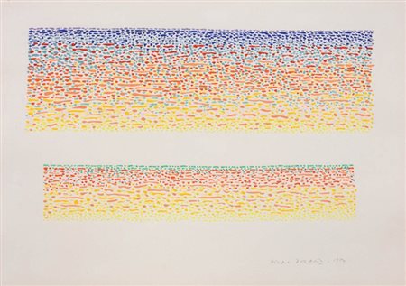 Piero Dorazio Roma 1927 - Todi (Pg) 2005 Senza titolo, 1974 Acquerello su...