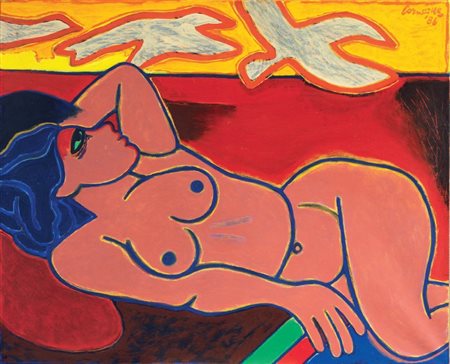 Corneille (Guillaume Beverloo) Liegi 1922 - Parigi 2010 Quand passent les...