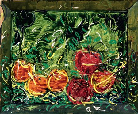 Mario Schifano Homs 1934 - Roma 1998 Naturale, 1985 Smalto e acrilico su tela...