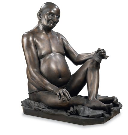 Athos Ongaro San Donà di Piave (Ve) 1947 Bonzo, 1990-91 Scultura in bronzo,...