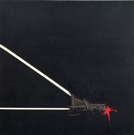 Emilio Scanavino Genova 1922 - Milano 1986 Congiunzione, 1972 Olio su tela...