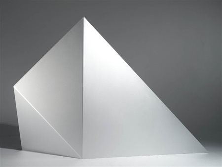 Getulio Alviani Udine 1939 1.2.4, 1978 Scultura in acciaio, cm. 100x137 Foto...