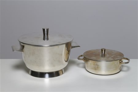 GIO PONTI Coppia di zuppiere.