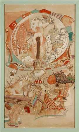 NANNI VALENTINI Senza titolo (Trittico).