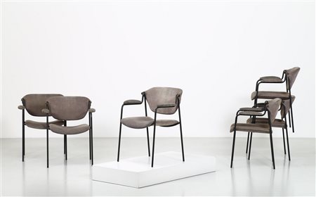 GASTONE RINALDI Sei sedie.