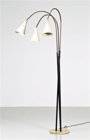 BIANCARDI & JORDAN  Attrib. Lampada da terra.