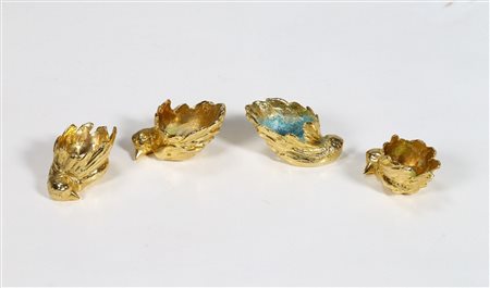 GABRIELLA CRESPI Quattro portacandele.