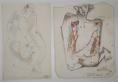 Martino Delego FIGURA SENZA SENSO, 1989 - SENZA TITOLO, 1984