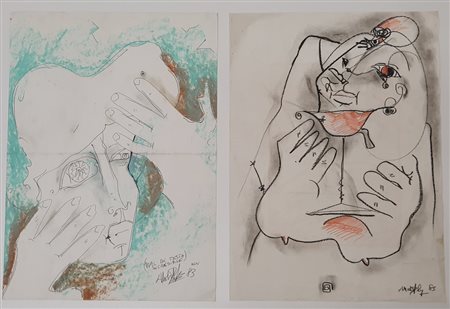 Martino Delego MAL DI TESTA INCREDIBILE, 1983 - SENZA TITOLO, 1985