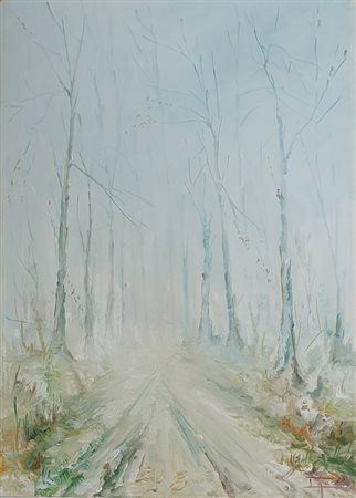 Franco Cao PAESAGGIO INVERNALE (MESTRE)