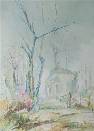 Franco Cao PAESAGGIO INVERNALE (MAERNE)