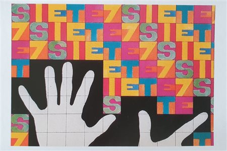 Alighiero Boetti DA UNO A DIECI (7)