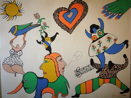 Niki de Saint Phalle, Je T'Aime 