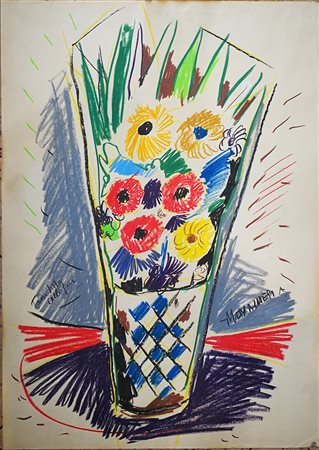 Sante Monachesi, Vaso di fiori, 1979
