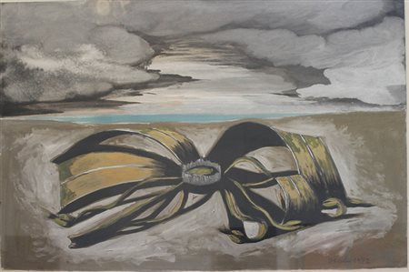 Sergio Vacchi, Il fiore del deserto, 1972