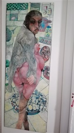 Renzo Bussotti, Figura di schiena, 1960