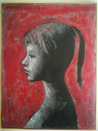 Xavier Bueno, Ragazza con coda di cavallo, 1957