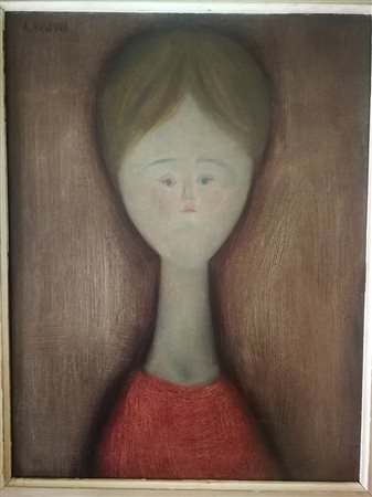 Antonio Bueno, Volto di fanciulla, 1958