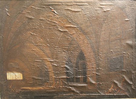 Anonimo, Raffigurazione interno, Epoca 1800