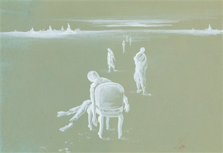 MEDHAT SHAFIK (1956) - Manichino seduto, 1981