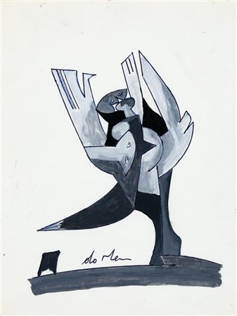 GIANNI DOVA (1925-1991) - Senza Titolo