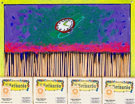 STEFANO PIZZI (1955) - Bruciare il tempo, 1992