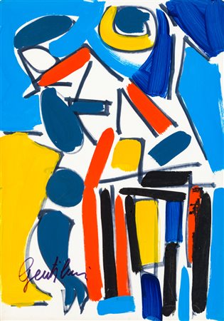 ALDO GENTILINI (1912-1982) - Senza Titolo