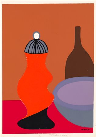 GALLIANO MAZZON (1896-1978) - Senza Titolo, 1956