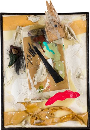 PIETRO BISIO (1932) - Figura nel paesaggio, 1987