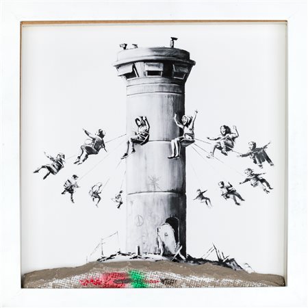 BANKSY (1974) - The walled off Hotel (Palestina), 2017