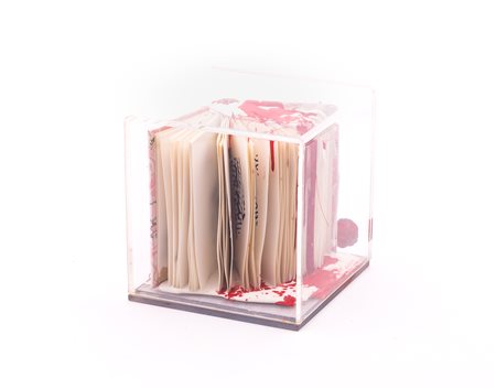 GIO FERRI (1936-2018) - Libro oggetto - "resti", 1991