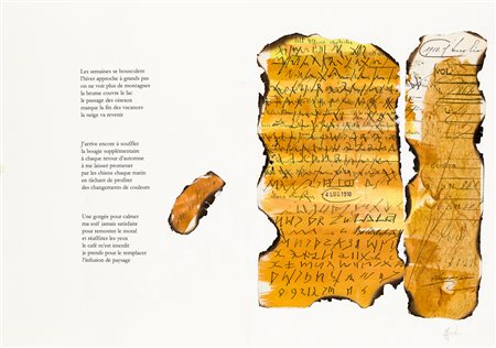 FERNANDA FEDI (1940) - Réconfort d'équinoxe, 2013