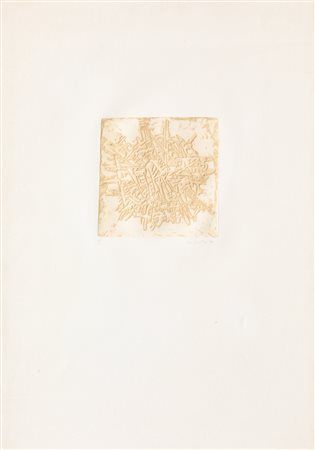 GIÒ POMODORO (1930-2002) - Senza Titolo, 1956