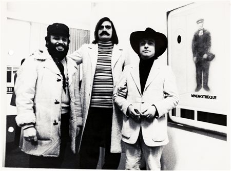 ENRICO CATTANEO (1933-2019) - Senza Titolo (Nino Soldano e Guido Biasi)