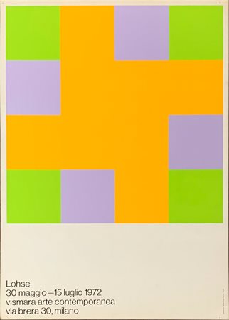 VISMARA ARTE CONTEMPORANEA - Lotto di 3 manifesti (Glattfelder, Lohse, Taeuber Arp)