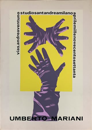 AUTORI VARI - Lotto unico di 6 manifesti (Mariani, De Filippi, Fomez etc)