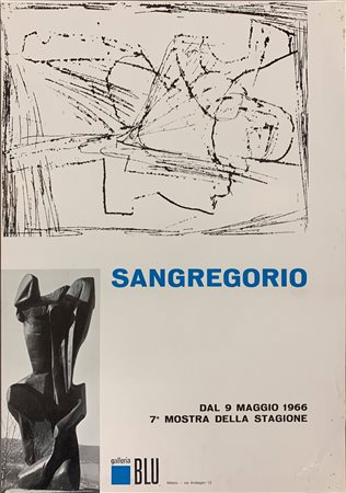 AUTORI VARI - Lotto unico di 12 locandine (Leddi, Sangregorio, Esposito etc)