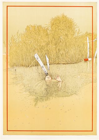 AUTORI VARI - Lotto unico di litografie (Giannini e Tamburi)