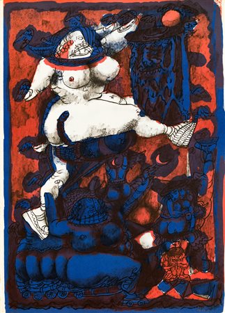 AUTORI VARI - Lotto unico di litografie (Zancanaro Tamburi)