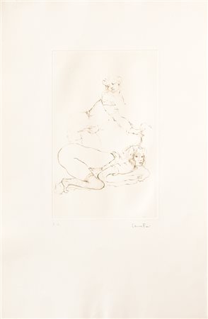 LEONOR FINI (1907-1996) - Lotto unico composto da 3 acqueforti